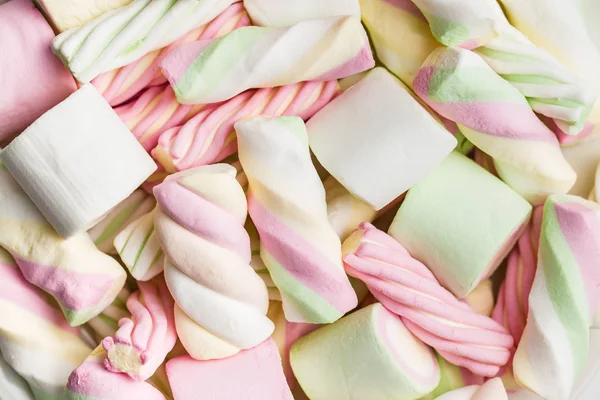 Słodki kolorowy marshmallows. — Zdjęcie stockowe