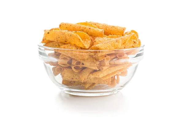 Batatas fritas de tortilla laminadas . — Fotografia de Stock