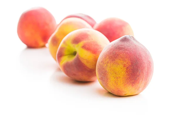 Söta persikor frukt. — Stockfoto