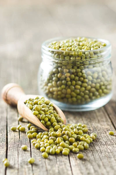 Green mung beans. — Stock Photo, Image