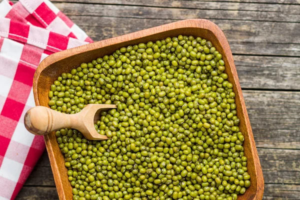 Green mung beans. — Stock Photo, Image