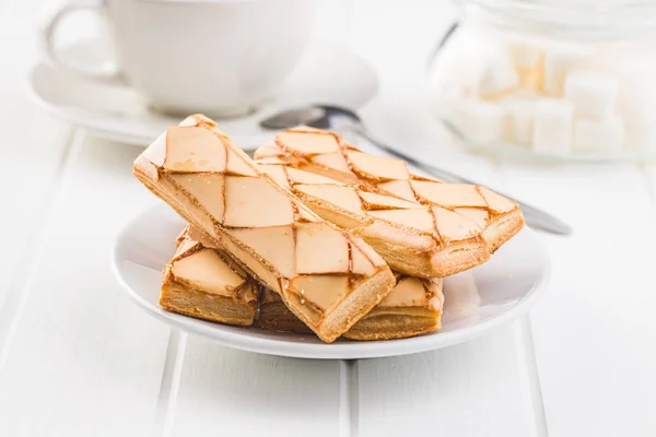 Lekkere koekjes. Lekker dessert. — Stockfoto