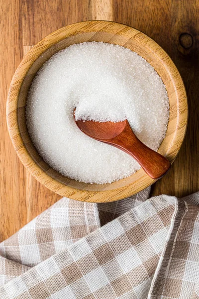 Sweet white sugar. — Stock Photo, Image