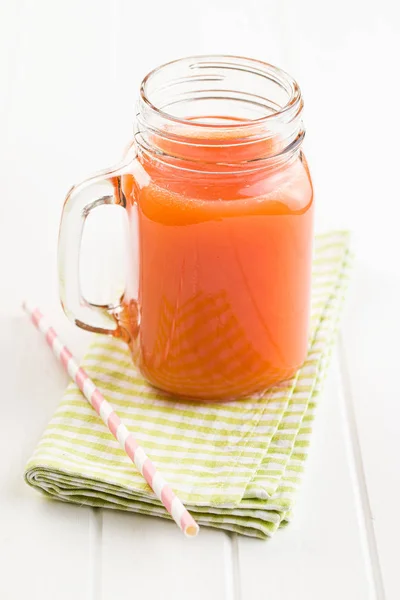 Bicchiere di succo fruttato. — Foto Stock