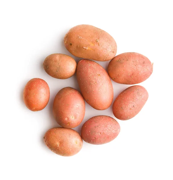 Fresh potatoes. Raw potatoes. — Stock Photo, Image