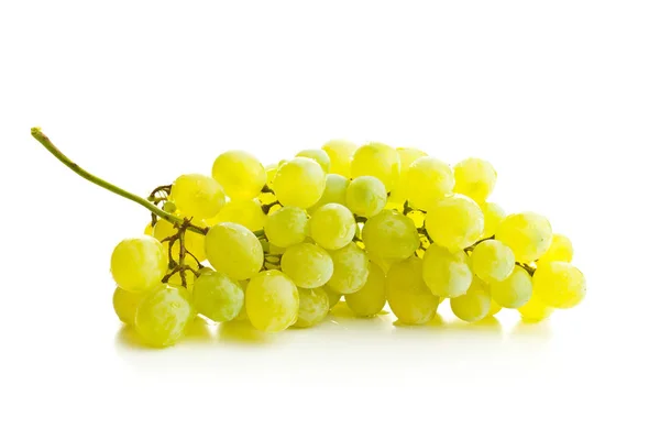 Smaczne zielone winogrona. Białe winogrona. — Zdjęcie stockowe