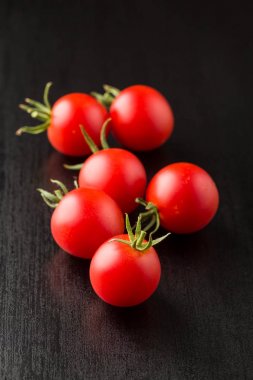 The red tomatoes. clipart