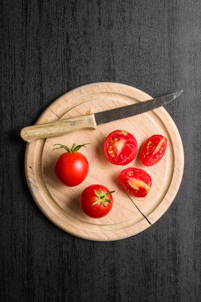 Tomates rouges tranchées . — Photo