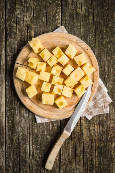 Les cubes de fromage . — Photo