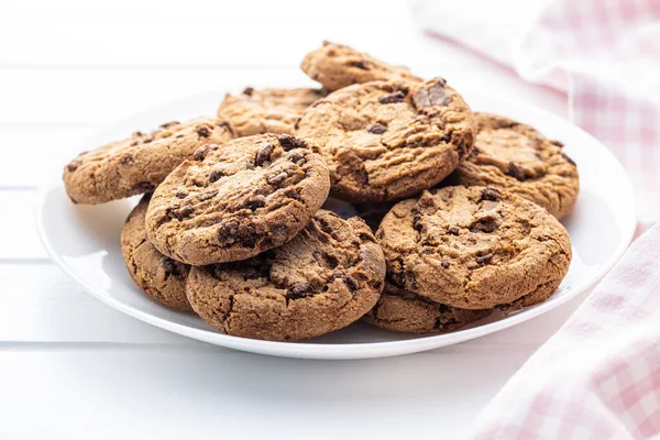 Biscoitos de chocolate doce . — Fotografia de Stock