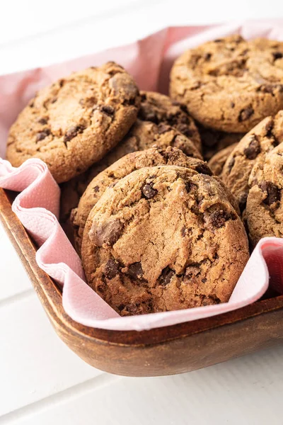 Söt choklad cookies. — Stockfoto