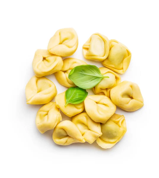Tortellini Pasta Italian Stuffed Pasta Isolated White Background — Stock Photo, Image
