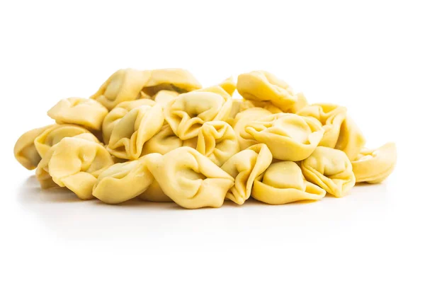 Tortellini Pasta Italian Stuffed Pasta Isolated White Background Royalty Free Stock Images