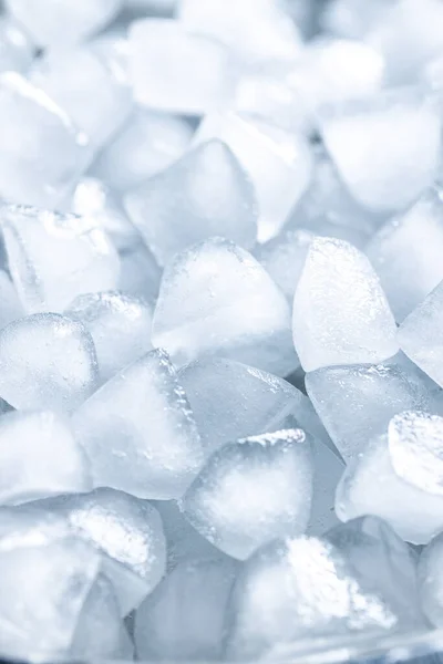 Montón Cubitos Hielo Frío — Foto de Stock