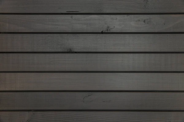 Czarne Drewniane Tło Deski Ściana Drewniana — Zdjęcie stockowe
