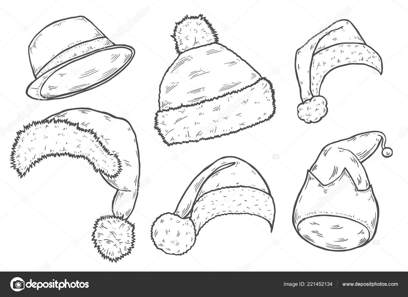 7,400+ Black Santa Hat Stock Illustrations, Royalty-Free Vector Graphics &  Clip Art - iStock