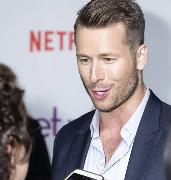 New York Usa June 2018 Actor Glen Powell Attends New — Stock Photo, Image