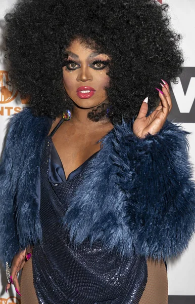 New York, Ny, Amerika Birleşik Devletleri - 29 Eylül 2018: Drag Queen Mayhem Miller katılır Rupauls Dragcon Nyc 2018, Jacob K Javits Convention Center, Manhattan