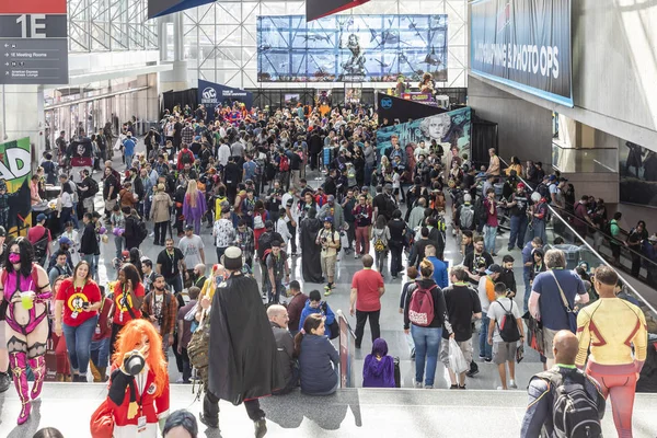 New York, Ny, Amerika Birleşik Devletleri - 5 Ekim 2018: Genel atmosfer Comic Con 2018, Jacob K. Javits Convention Center New York'ta sırasında Kongre katında. 