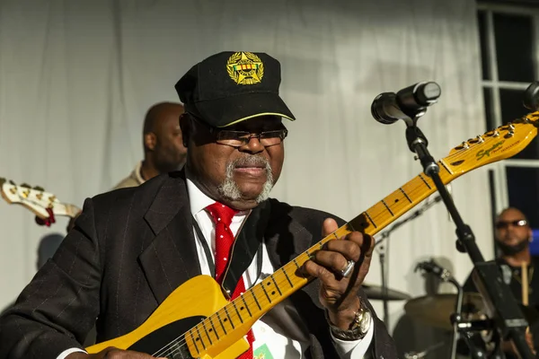 New York, Ny - 13 Ekim 2018: Memphis altın gerçekleştirir Loft Parti bir gece, Blues ile ruh için caz Vakfı of America Hudson Studios, Manhattan için