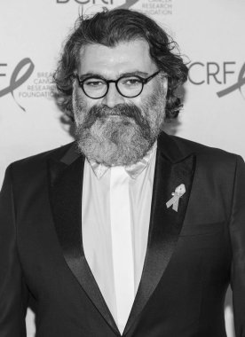 New York, Ny, Abd - 15 Mayıs 2019: Sevan Bak, Manhattan'daki Park Avenue Armory'de düzenlenen Meme Kanseri Araştırma Vakfı 2019 Sıcak Pembe Partisi'ne katıldı