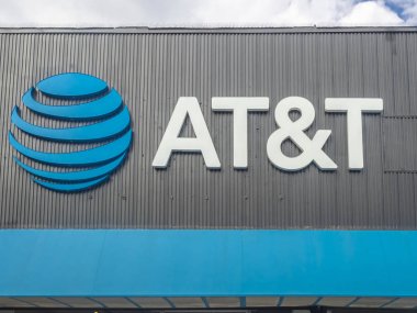 At&T mağazasının dış cephesi