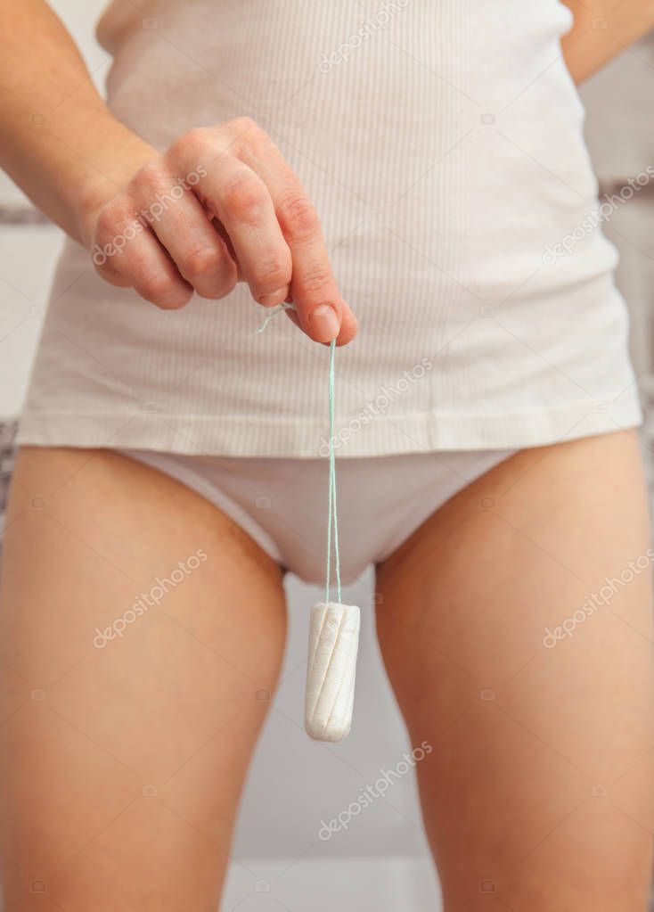 Wo muss der tampon rein
