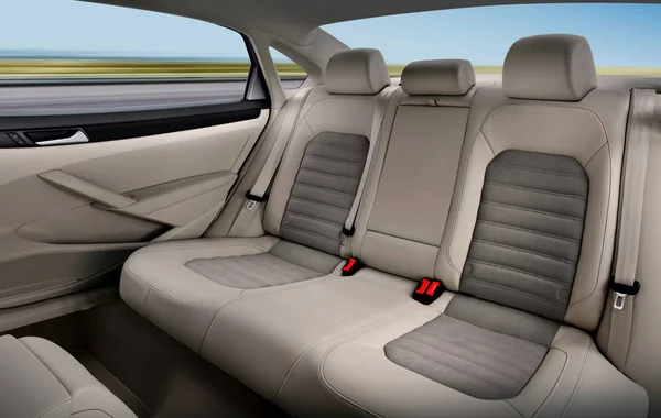 Back passenger seats of car — Stock Photo, Image