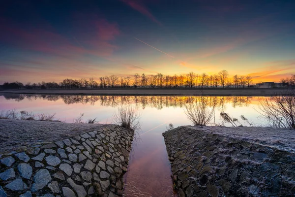 Mattina fredda — Foto Stock