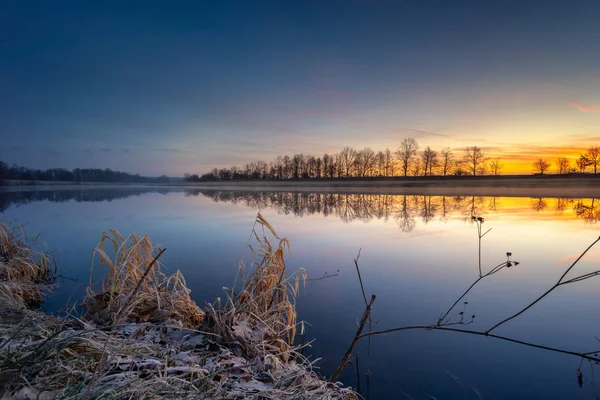 Mattina fredda — Foto Stock