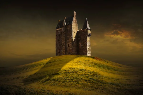 Zamek fantazji — Zdjęcie stockowe