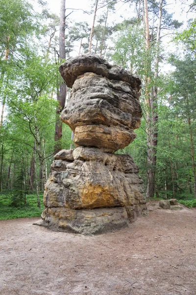 奇妙な岩の形成 チェコ — ストック写真
