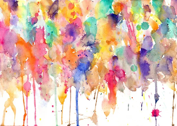 Paint Splatters Paper Blobs — Stock Photo, Image