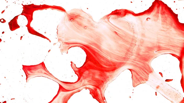 Abstract Heart Shape Splaches Blobs Drops Aspect Ratio — стоковое фото