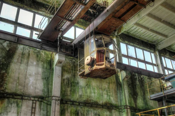 Mine de fer abandonnée dans les monts Métallifères — Photo