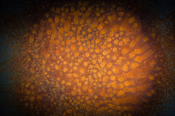 Rust stains on the metal surface — Stock Photo, Image