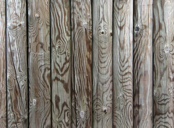 Palisade - cerca de estacas de madeira — Fotografia de Stock