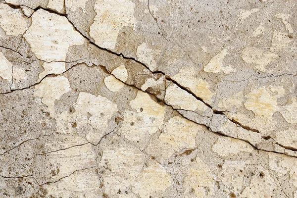 Fissures dans le vieux mur — Photo