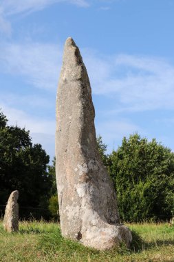 Menhir Saint-Samson, Pleumeur-Bodou, Brittany, Fransa