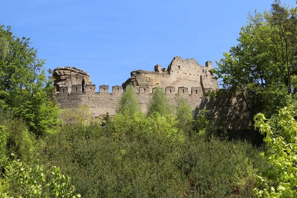 Helfenburk Ruinas Del Castillo Del Siglo Xiv República Checa —  Fotos de Stock