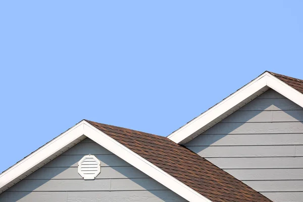 Detail Typical Style Houses Iles Madeleine Magdalen Islands Canada Minimalistic — Stock Photo, Image