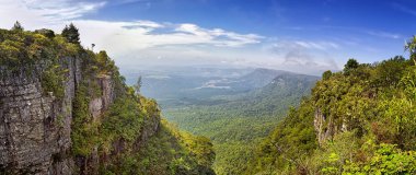 Panorama from God's Window  along the Blyde River Canyon, Mpumalanga Province, South Africa clipart