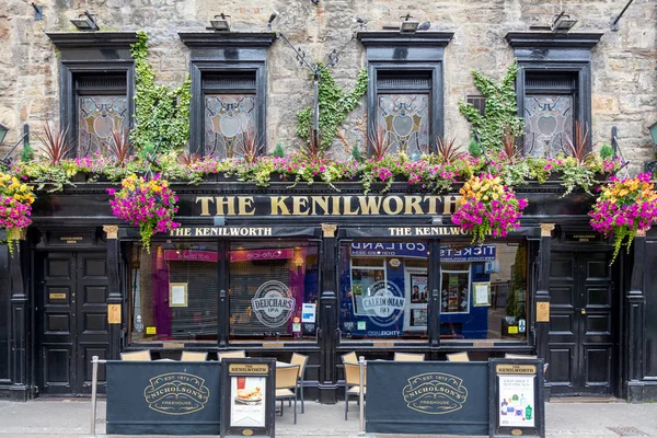 Edinburgh Skotsko Srpna 2015 Tradiční Skotská Hospoda Kenilworth Ediburgh Skotsku — Stock fotografie