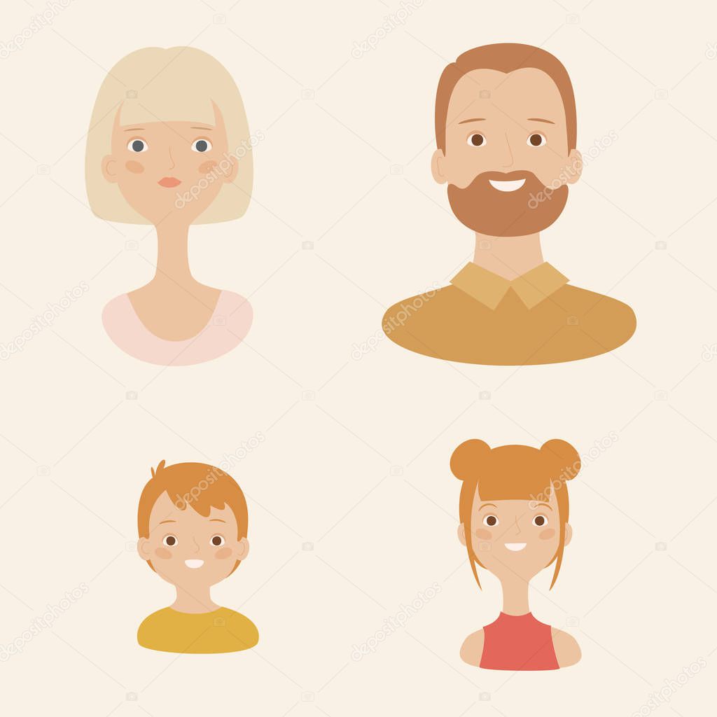 Family avatars 
