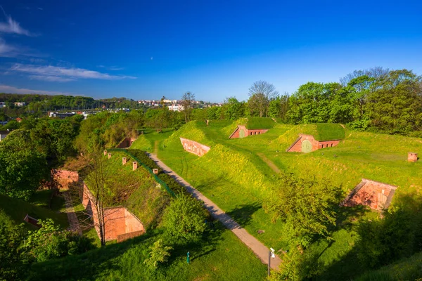 Fortificações Cidade Velha Gdansk Polonia — Fotografia de Stock