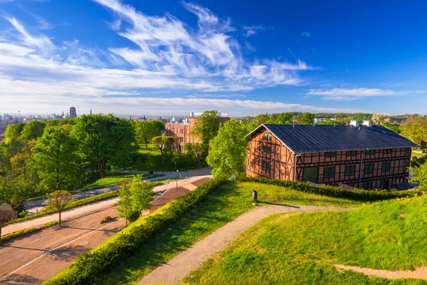 Fortificaciones Ciudad Vieja Gdansk Polonia — Foto de Stock