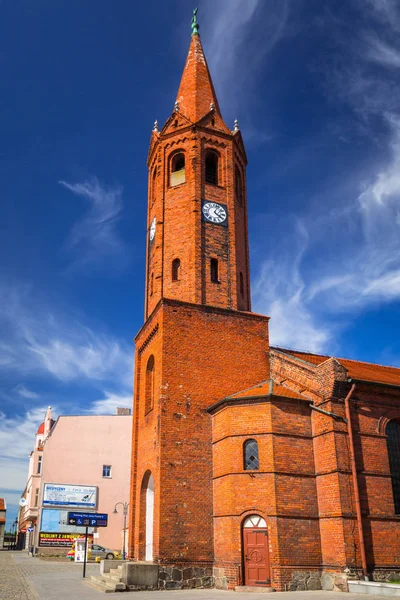 Wabrzezno Poland May 2018 Architecture Old Town Wabrzezno Poland Wabrzezno — Stock Photo, Image