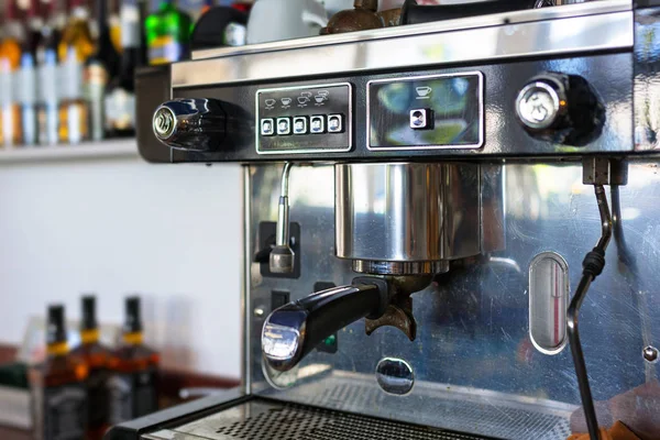 Klassiska Italienska Kaffebryggare Baren — Stockfoto