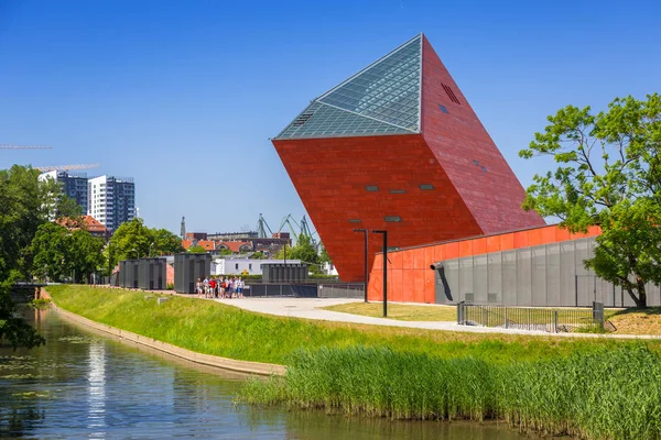 Gdaňsk Polsko Května 2018 Muzeum Druhé Světové Války Gdaňsku Polsko — Stock fotografie