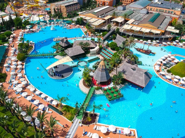 Side Turquia Junho 2018 Vista Aérea Resort Tropical Pegasos World — Fotografia de Stock